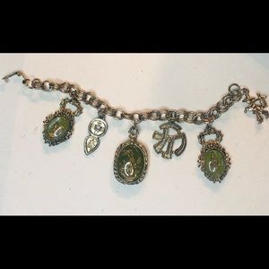 Vintage asian bracelet charm